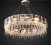 Prosty luksusowy żyrandol nowoczesny kryształowy żyrandol oświetlenie kreatywny salon jadalnia sypialnia oprawy wiszące lampy
