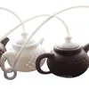 Herramientas de té de silicona, herramienta de infusión de té, forma de tetera creativa, difusor de filtro reutilizable, fabricante de tés para el hogar, accesorios de cocina ZC893