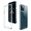 Premium ruimte transparant robuuste doorzichtige TPU -pc -schokbestendige telefoonhoesjes voor iPhone 13 12 11 Pro Max XR XS 7 8 Plus Samsung S22 S21 Note20 Ultra A33 A53 S21FE Google Pixel 6 Pro
