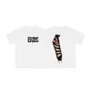 Модная мужская футболка белая змея знаменитая дизайнерская футболка Big V высококачественные хип-хоп мужчины женщины с коротким рукавом S-xl
