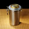 Tobacco Leaf Moisturizing Cans Bulk Tobacco Cans Stainless Steel Airtight Cans Tobaccos Protection Can box for tabacco23496117949