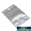 7,5 * 12 см Пластиковая розничная упаковочная упаковка Golden / Clear Self Seal Bagper Bag Food Storage Bag Retail Package W / Hang