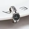 Vintage Watch Shape Open Ring Kvinnor Tjej Söt Finger Ring Smycken Tillbehör för Presentparty Partihandel Pris