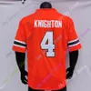 Vin Miami Hurricanes Football Jersey NCAA College Vernon Carey Jr. The Rock Vinny Testaverde Evan Shirreffs Morris Miller Johnson Jenkins