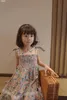 高品質の夏の子供の赤ちゃん女の子のファッションドレス王女の花のドレス子供女の子の幼児のノースリーブの服のドレス