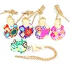 New Arrive Car Hang Decoration Polymer Clay Essence Oil Perfume Bottle Hang Rope Empty Bottles