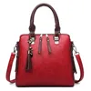 Solid Color Cat Fringe Shoulder Zip Tote Handbag Bags Female Casual Large Capacity Messenger Bag Shell Bag Mobile Phone