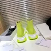 Sıcak Satış Yeni Lüks Ayakkabıcılık Rahat Çorap Futbol Ayakkabı Hız Trainer Siyah Moda Klasik Çorap Çizmeler Spor Sneakers Antrenör Ayakkabı