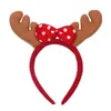 Bonito Headband Bonito Santa Santa Boneco de Neve Buze Cervo Cabeça Cabeça Cabeça Presente de Natal Xmas Brinquedo Acessórios de Cabelo de Natal Atacado