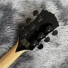 Özel Wylde Odin Grail Kömür Patlama Buzzsaw Elektro Gitar Gitar Bas OEM Kabul