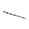 Bracciale magnetico per la salute degli uomini per uomo Bracciale in titanio puro placcato argento Ioni magnetici Germanio Far Infar Braccialetti rossi Gioielli262o