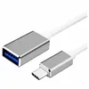 15cm Type-C Kabels Metalen AlloyType C tot USB Type A Adapter OTG-kabel voor Samsung Android-telefoon