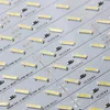 100pcs SMD 8520 LED 단단한 하드 스트립 바 빛 100cm 1m 72leds 비 방수 알루미늄 프로파일 LED 12V LED 스트립