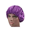 Nowe elastyczne kobiety satynowe maska ​​turban czapka kapelusz chemo czapki jedwabne donna sleep kapian ladies hair okładka wmtnkg Luckyhat