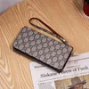 new flower sling one pull wallet multi card slot Coin purses women's Long Wallet classic printed bag Purses_NRDZ