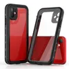 Vattentäta telefonfodral för iPhone12 Mini 11 PRO XR Max XS 8Plus 7 6S Clear Redpepper Stötsäkert snötätt badfodral
