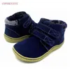 COPODENIEVE The winter of the children shoes girl casual natural leather boots breathable boy 211227