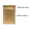 9*13cm 100pcs Flat Bottom Zip Lock Grocery Packaging Bags Phone Accessories Package Zipper Seal Packing Bag with High Quality