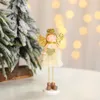 Kerstversiering boom ornamenten engel pop display window Desktop decor Xmas Craft Festival Gift Holiday Party levert JK1910XB