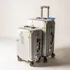 여행 가방 디자이너 수하물 패션 Unisex 트렁크 가방 원래 꽃 지갑 상자 막대 상자 회 전자 범용 다중 색상 회색 액세서리 스트라이프 강한 CA