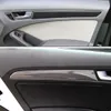 4 PCS Adesivo decorativo do painel da porta interna de fibra de carbono do carro para A4L A5 Q53286527