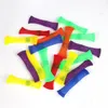 Party Marble Maglia Fidget Toy Tube per adulti Bambini a scuola ADHD Aggiungi OCD Ansia Marmi e Meshe Finger Mano Fidgets A01 A18