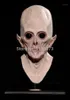 Masques de fête en gros extra réaliste UFO Alien complet adultes masque de tête écologique latex effrayant terrestre et masque1