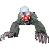 Halloween Crawling Zombie Prop Animated Horror Haunted House Party Floor Decor Y201006