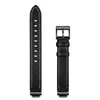 Reemplazo de correa inteligente compatible para Fitbit Inspire 1/2 HR de pulsera de cuero genuino de la pulsera de metal bandas de relojes