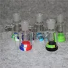 Kleine, dicke Wasserpfeife, 18 mm Aschefänger mit Quarzknaller, transparenter Perkolator, Aschenfänger, Glasbongs, 14 mm Aschefänger
