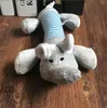 Jouet en peluche pour chien, son de grincement, jouet à mâcher en polaire durable, fournitures pour animaux de compagnie, éléphant, canard, cochon, 3 modèles en option, YG919