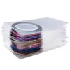 39 색 손톱 스트라이핑 데칼 호일 팁 DIY 3D 네일 아트 팁 장식용 레이저 테이프 라인 네일 포일 데칼 무료 배송
