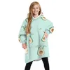 Designers Vêtements Enfants Filles Garçons Hiver Vêtements chauds Pyjamas Enfants Couverture Sweats à capuche confortable pour le repos à la maison