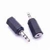 35 mm mężczyzn do 25 mm żeńskie złącza stereo audio mikrofon adapter mini jack adaptera 270N466I24073427777