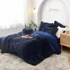 Nya sammet sängkläder set mink fyra stycken set plysch crystal coral sammet quilt cover ark kudde fodral comforters quilt säng kostymer3773888