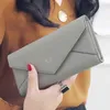 NXY Wallet Aliwood Cartera DE 3 Pliegues Para Mujer Cartera Larga Cauero Con Brooche Dinero Bolsillo Telfono 0212