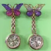 Butterflysheped Nurse Watch Watching Watches Sencate Clipon Brooch Quartz Hanging Pocket Fob Brooch Ladies Doctor Clock9140974