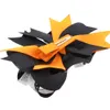 Bébé Halloween pinces à cheveux gros-grain ruban arcs filles enfants fantôme barrettes enfants Pinwheel Clippins accessoires pour tout-petits QWS045