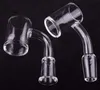 Mais novo 25mm XL Quartz Banger Gavel Prego 4mm de espessura Flat Top 10mm 14mm 18mm Domeless Quartz unhas de água de vidro tubos