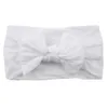 Bandeaux bébé bohème enfants bandeau bébé noeud noué couleur unie élastique bandeau GD45