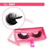 8D Mink Lashes 25mm Fluffy Dramatic False Eyelashes 100% Real Mink Hair Eye Lashes Wispy Long Thick Full Volume Strip Lash Cruelty Free Fake Eyelash 10 Styles R BL