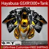 1300cc Hayabusa for Suzuki GSX-R1300 GSXR-1300 GSXR 1300 CC 74NO.24光沢のあるゴールデンGSXR1300 2001 2001 GSX R1300 2002 2003 2007 2007フェアリング