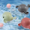 New Summer Baby Bath Toys Shower Baby Clockwork Swimming Children Play Water Cute Little Duck Bathing Bathtub Toy For Kid Gifts Best quality