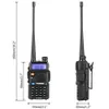Baofeng UV-5R UHF 1,25M VHF TRI Band Zwei Way Ham Radio Walkie Talkie