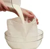 Sacchetto per latte di noci Sacchetto di rete con filtro in nylon lavabile Riutilizzabile Succo di caffè Colino per alimenti Vino Succo di latte di soia Filtro per caffè Utensili da cucina LSK2083