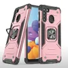 حالات حلقة الأقواس المغناطيسية لـ Samsung A02S A12 A22 A32 A42 A52 A72 A82 S22 S21 S20 PC Cover Cover Cover Case