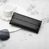 Mode kvinnor solglasögon Case Portable Pu Leather Eyewear Bag PVC Hand Made Sun Glasses Box White and Black3082193