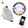 LED Downlight WiFi Tuya Smart App escurecendo Luz redonda 7W 9W RGB Color Mudando o trabalho de luz do painel interno com Alexa Google Home