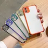 Matte Armor Cases Air Cushion Shockproof Transparent Soft Bumper Cover for iphone 7 8 plus 11 12 pro max Samsung S20 Plus