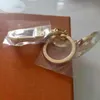 Hoogwaardige Fashion Woman Mans Designer Keychains Alloy modieuze handgemaakte sleutelhanger legering Stijlvolle sleutelgesprek met doos